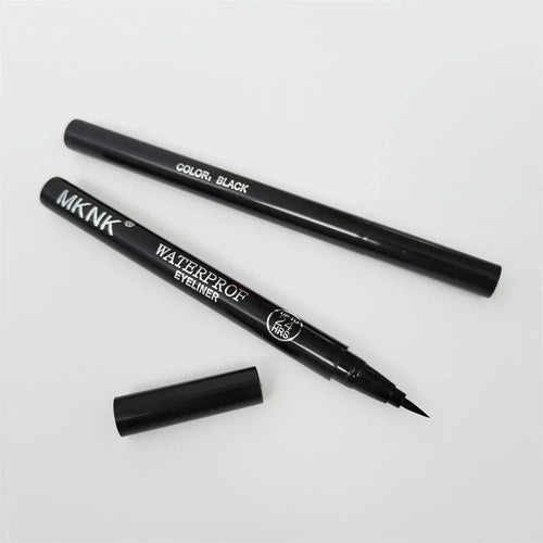 Waterproof Eyeliner, open with cap removed