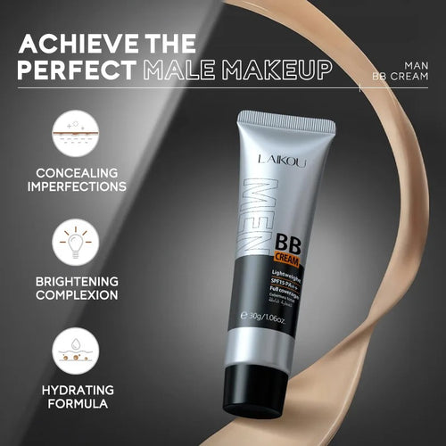 Men's BB Cream — Full Coverage with SPF 15